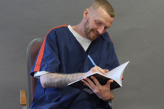 Photograph from the Humanize the Numbers project, photographed in Michigan prisons