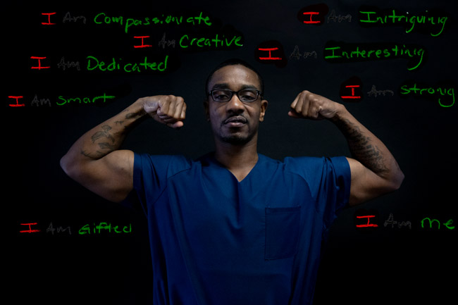 Photograph from the Humanize the Numbers project, photographed in Michigan prisons