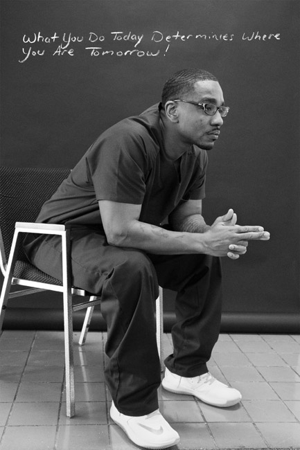 Photograph from the Humanize the Numbers project, photographed in Michigan prisons